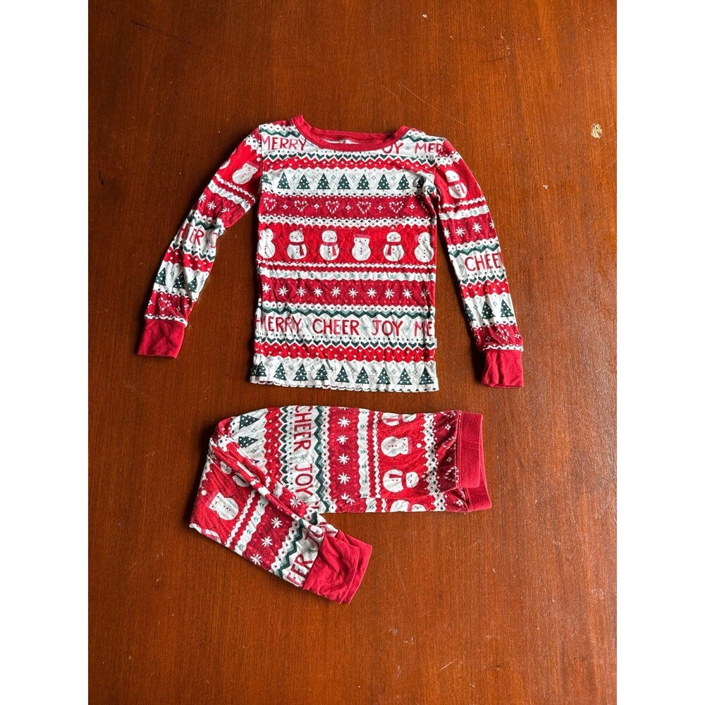 LITTLE SLEEPIES christmas Snowman pajamas